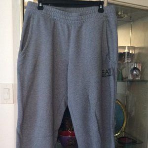 EA7 Emporio Armani Grey Jogger Sweatpants